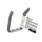 Crawford Crawford Vinyl Coated Gray Steel Small Storage Hook 5 lb. cap. 1 pk SS21-20 - alternate 1